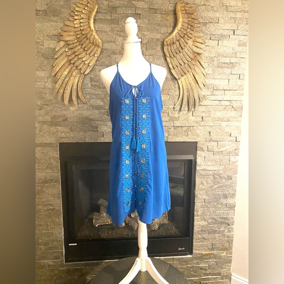 COPY - Plenty by Tracy Reese Embellished Silk Dress - Picture 1 of 9